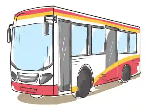 Spil Cartoon Bus Slide online