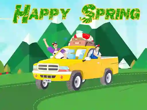 Spil Happy Spring Jigsaw Puzzle online