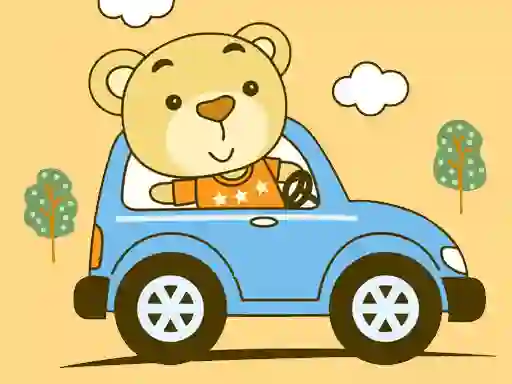 Spil Cute Animal Ride Match 3 online