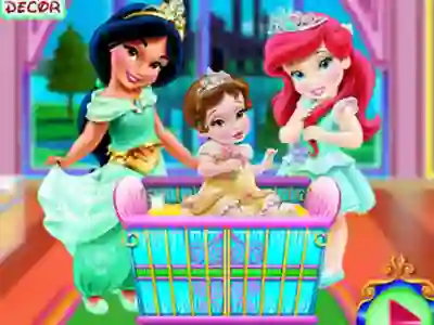 Spil Baby Princesses Bedroom Decor online