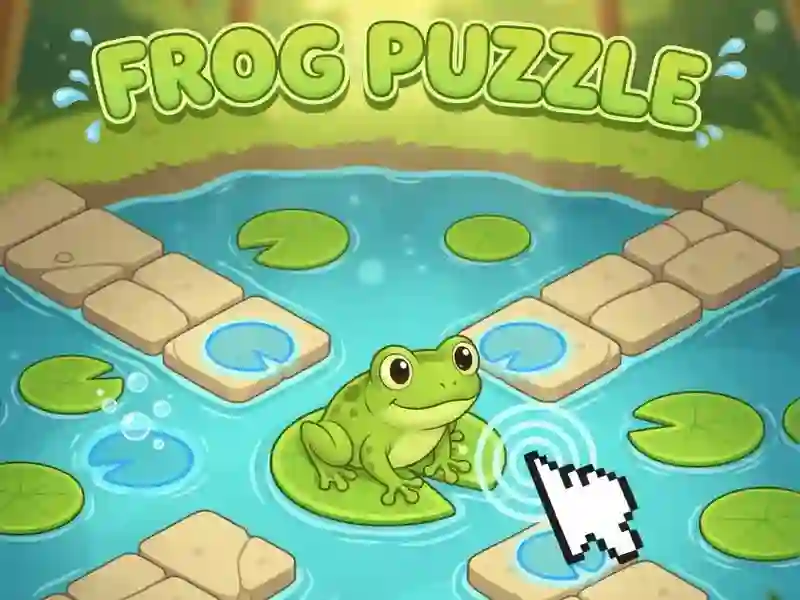 Spil Frog Puzzle online