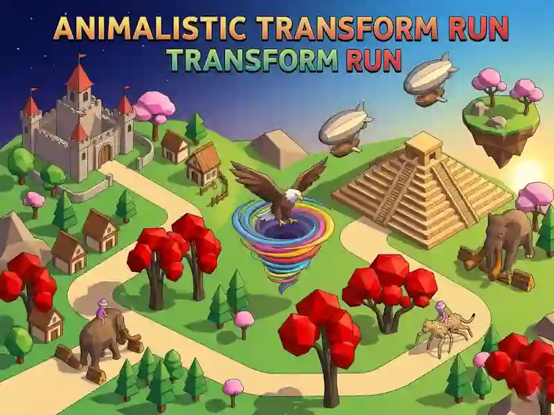Spil Animalistic Transform Run online