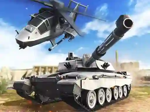 Spil Strategy of war. Tanks and helicopters online