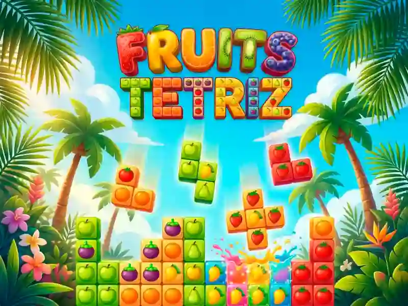 Spil Fruits Tetriz online