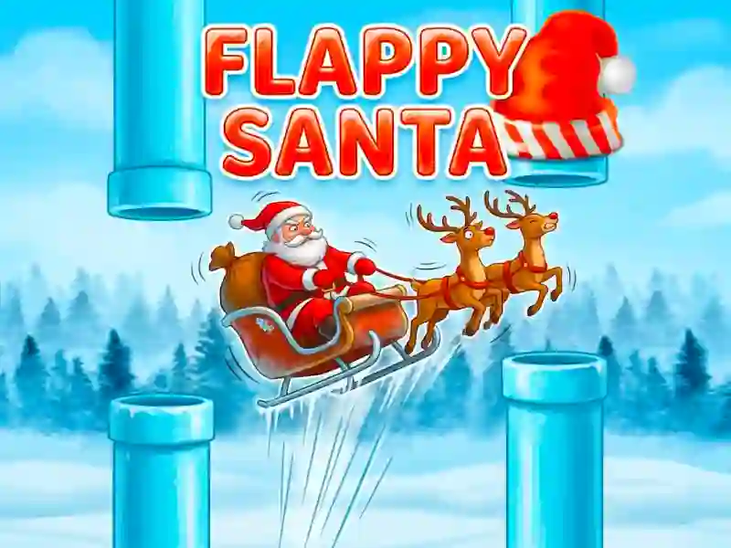 Spil Flappy Santa online