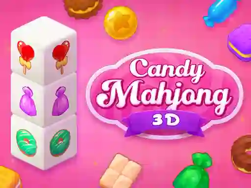 Spil Candy Mahjong 3D online