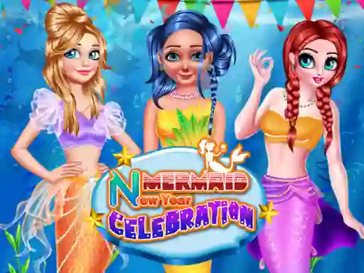 Spil Mermaid New Year Celebration online