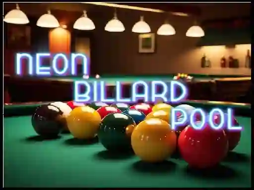 Spil Neon Billard Pool online