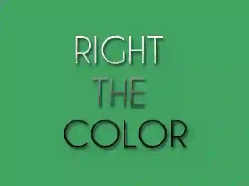 Spil Right the Color online