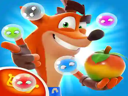 Spil Crash Bandicoot Bubbles online