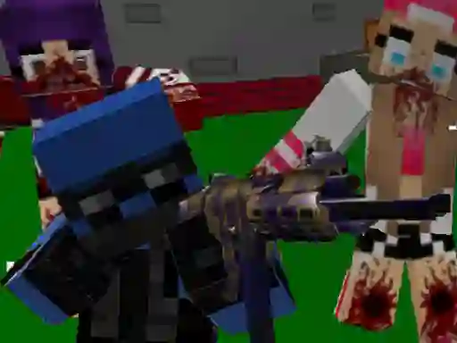 Spil Blocky Combat Special Forces: Zombie Apocalypse online