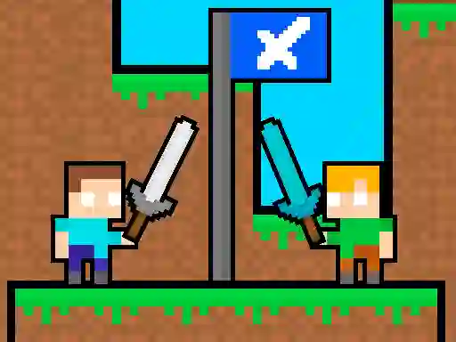 Spil Friends Battle Swords Drawn online