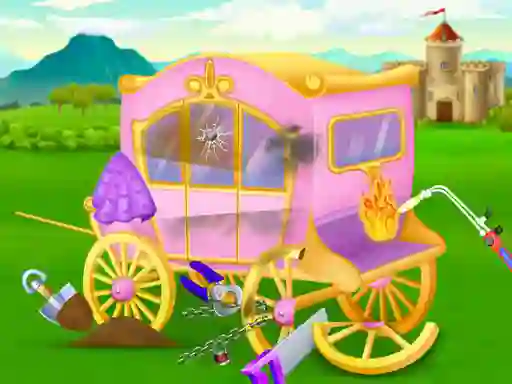 Spil Princess Castle Cleaning online