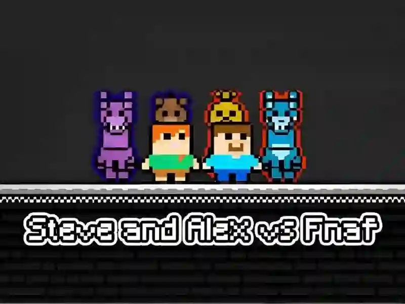 Spil Steve and Alex vs Fnaf online