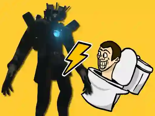 Spil Skibidi Toilet Rush online