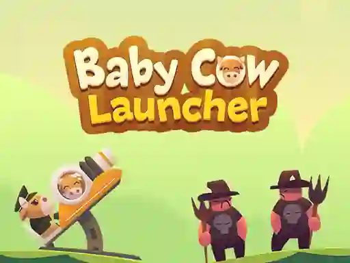 Spil Baby Cow Launcher online