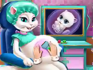 Spil Kitty Pregnant Check-up online