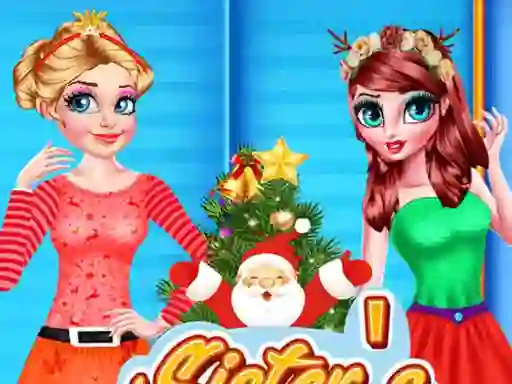 Spil Sisters Christmas Tree online