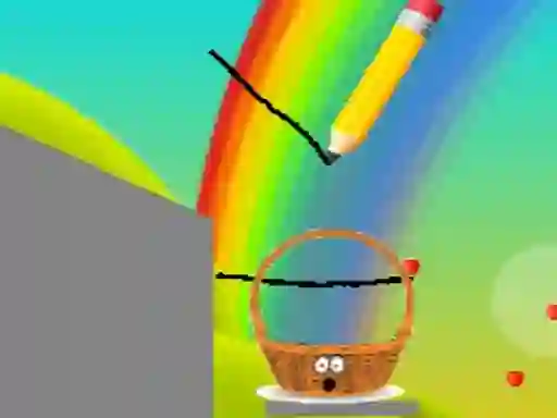 Spil Falling Apples Drawing online