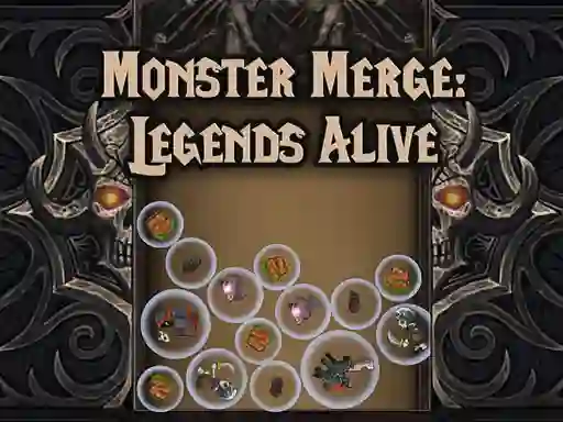 Spil Monster Merge Legends Alive online