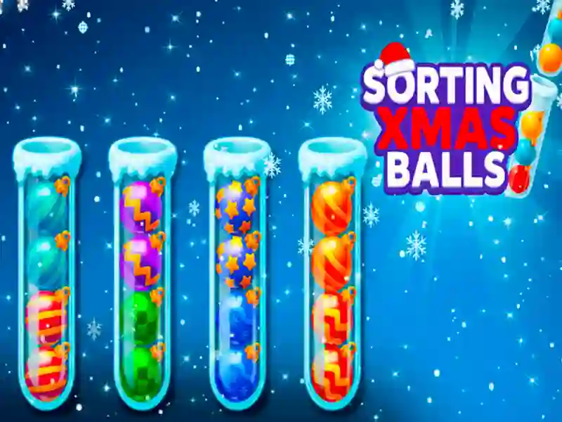 Spil Sorting Xmas Balls online