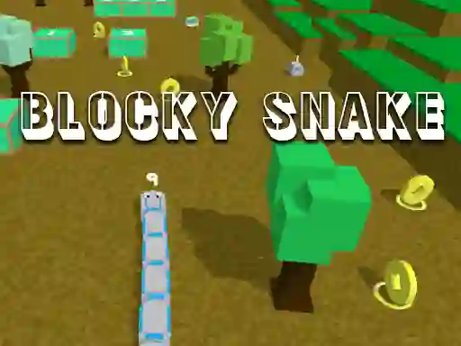 Spil Blocky Snake online