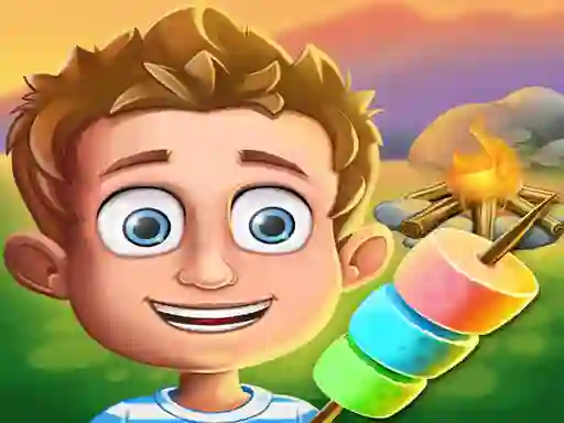 Spil Camping Adventure: Family Road Trip online