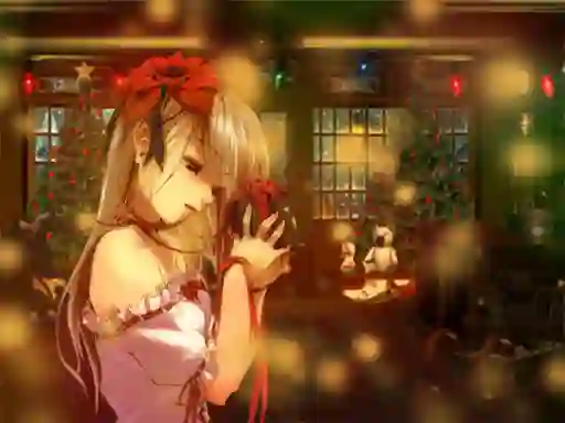 Spil Anime Christmas Jigsaw Puzzle 2 online