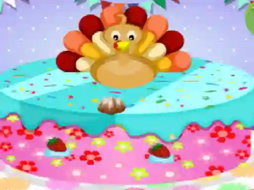 Spil Happy Thanksgiving Cake Master online