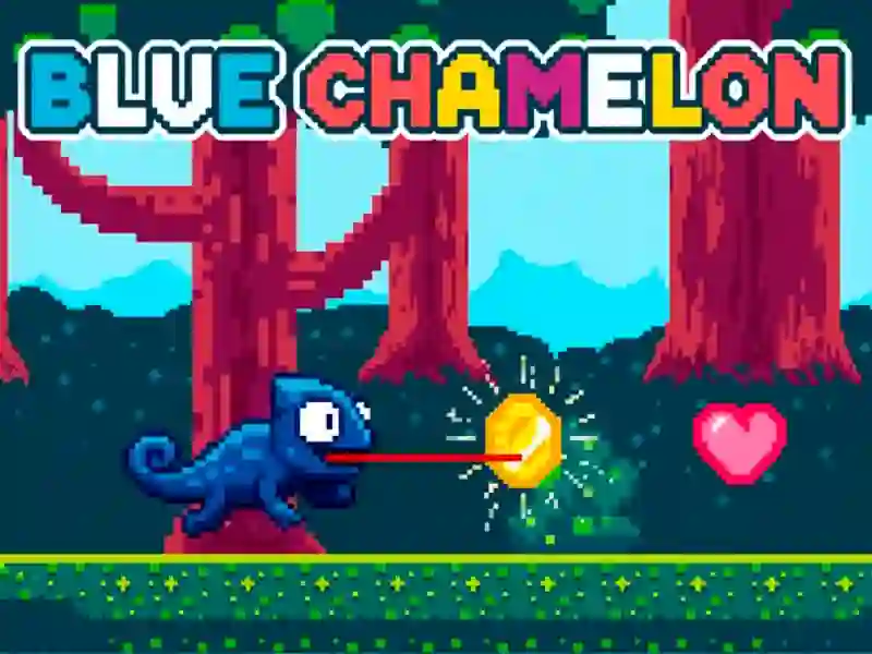 Spil Blue Chameleon online