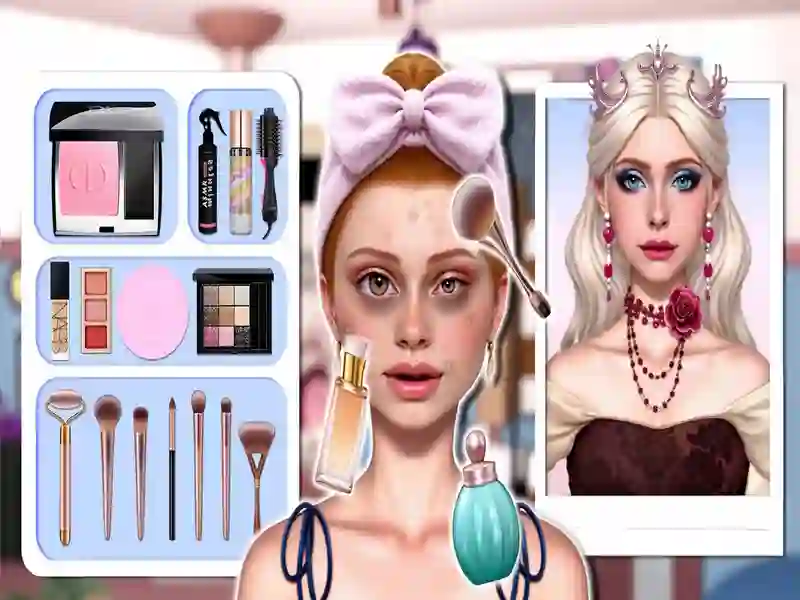 Spil Makeover & Makeup Studio online