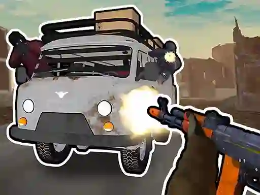Spil Road Chase. Shooter Realistic Guns online
