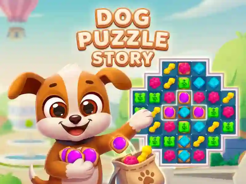 Spil Dog Puzzle Story online