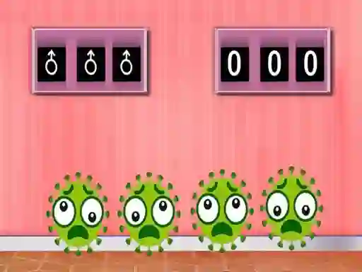 Spil Virus House Escape online