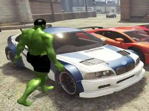 Spil Chained Car vs Hulk online