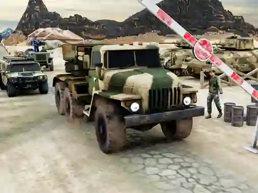 Spil Army Machine Transporter Truck online