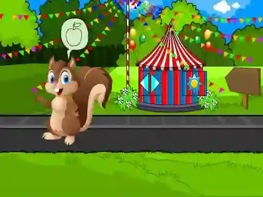 Spil Feed the squirrel online