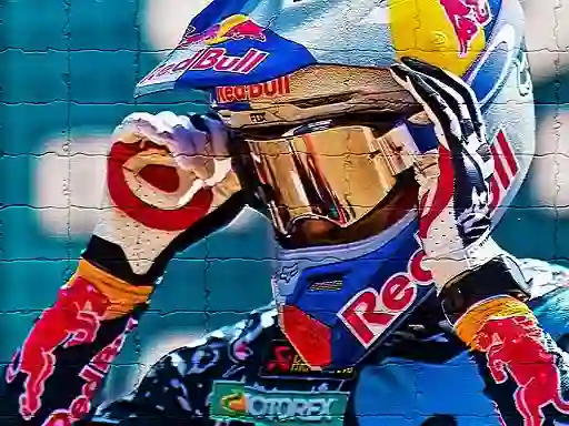 Spil Motocross Puzzle Challenge online
