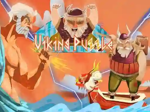 Spil Viking puzzle online