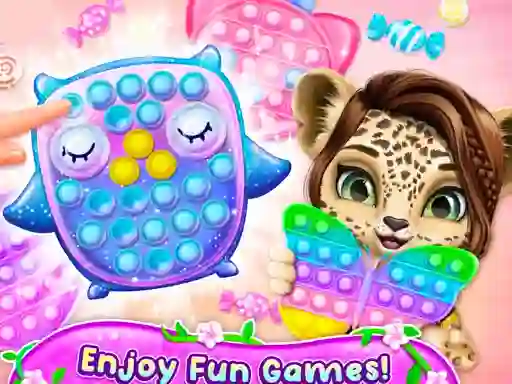Spil My Leopard Baby online