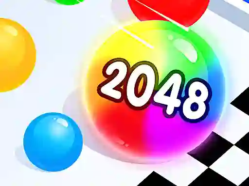Spil Ball Merge 2048 online
