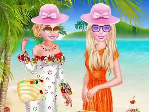 Spil BFF Spring Beach Holiday online