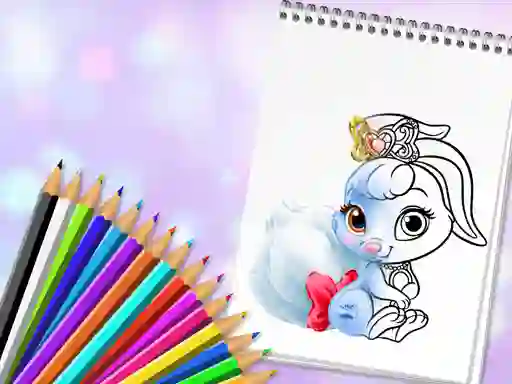Spil Cute Animals Coloring Book online