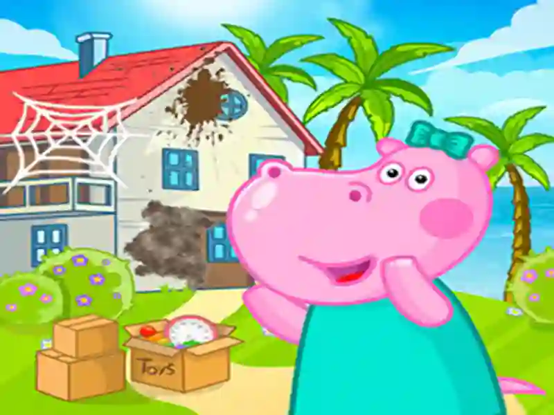 Spil Kids Home Cleanup online