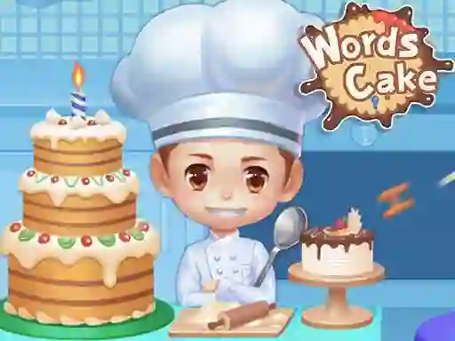 Spil Words Cake online