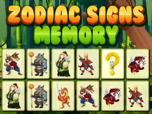 Spil Zodiac Signs Memory online