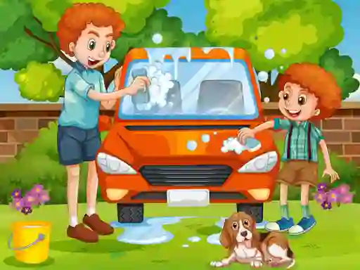 Spil Car Wash Hidden online
