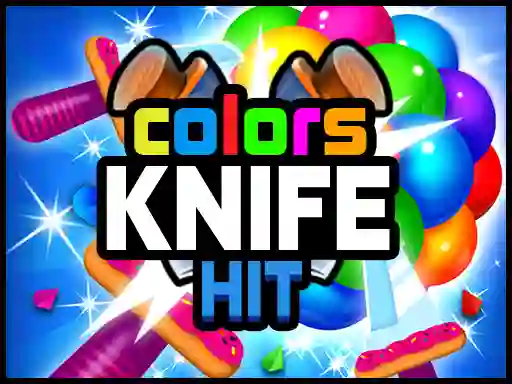 Spil Knife Hit Colors online