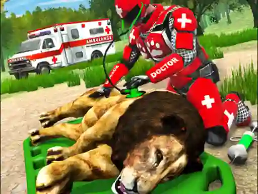 Spil Real Doctor Robot Animal Rescue online