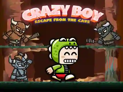 Spil Crazy Boy Escape From The Cave online